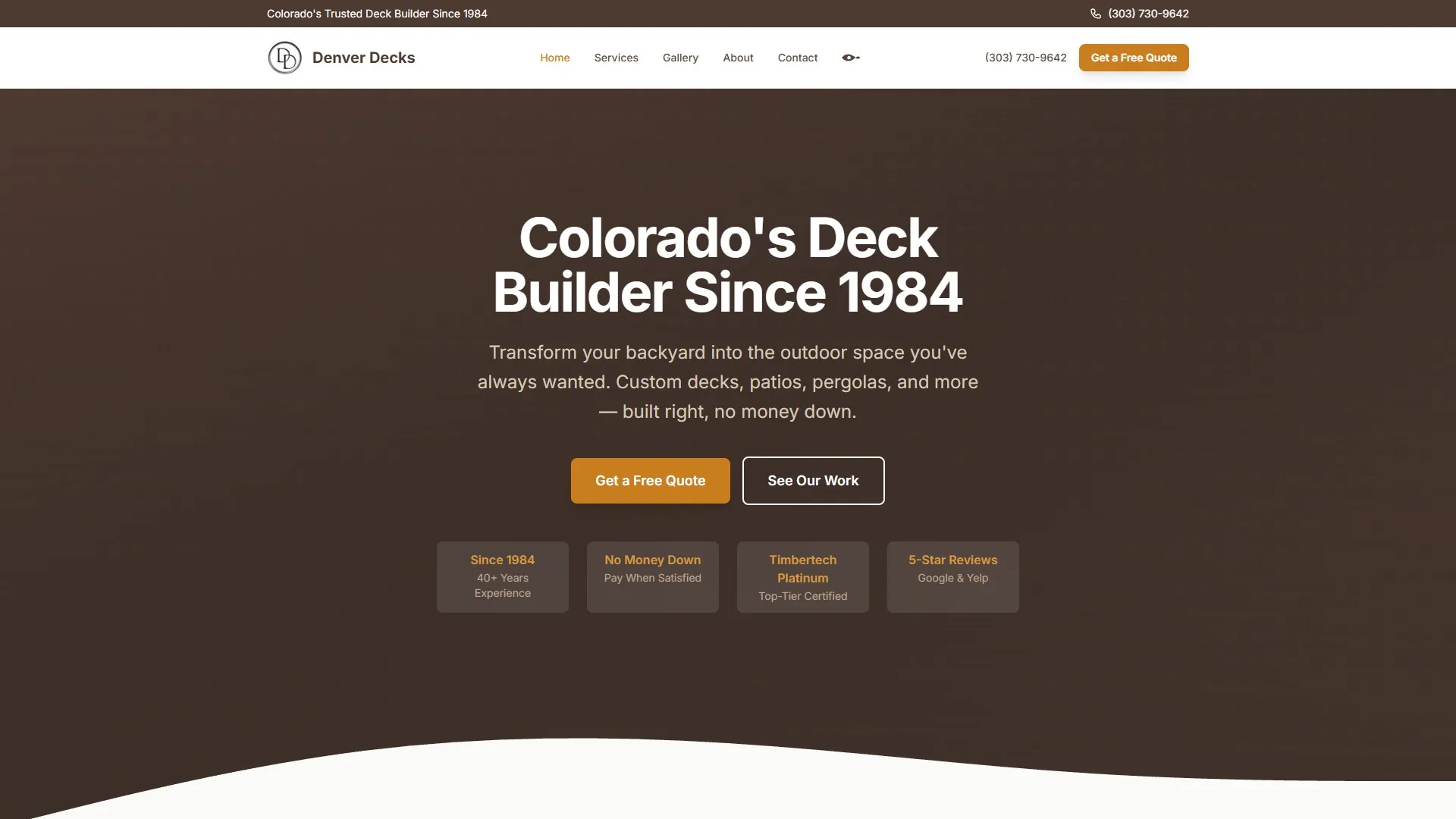 Denver Decks Hero Banner